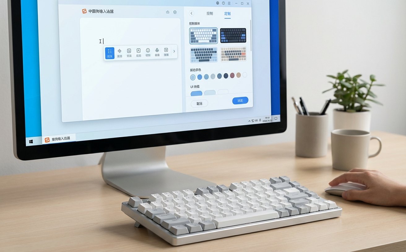 搜狗输入法个性化皮肤主题界面